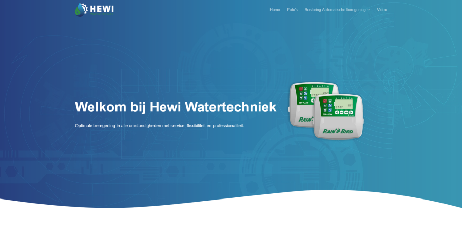 Tailored Irrigation Solutions — HEWI Watertechniek 1