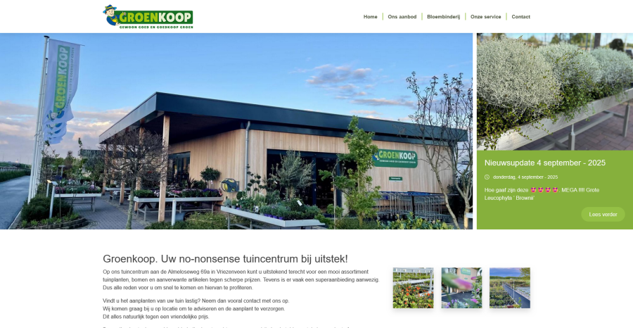 Affordable Greenery & Expert Planting — Groenkoop Garden Centre 1