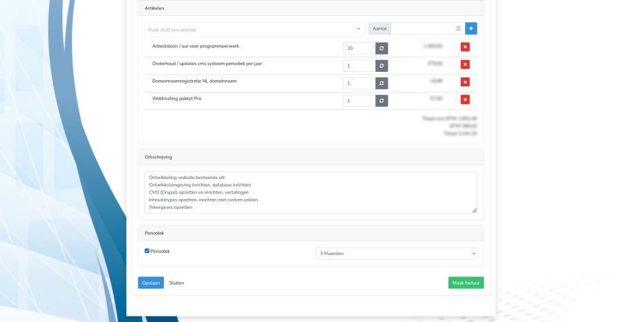 Smart Invoicing & Administration — Mijn-Facturatie 5